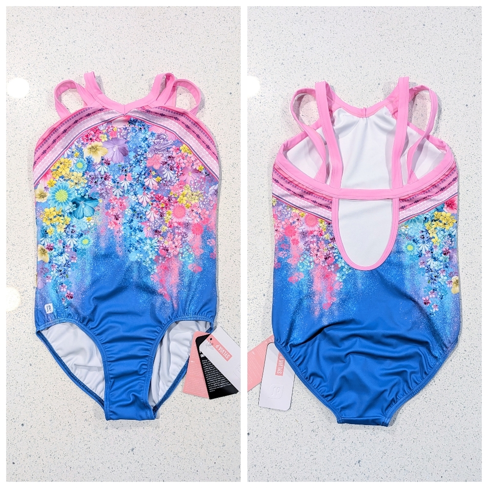BRAND NEW Sold Out Sylvia P gymnastics dance Leotard AXS Extra Small MISS CHERIE
